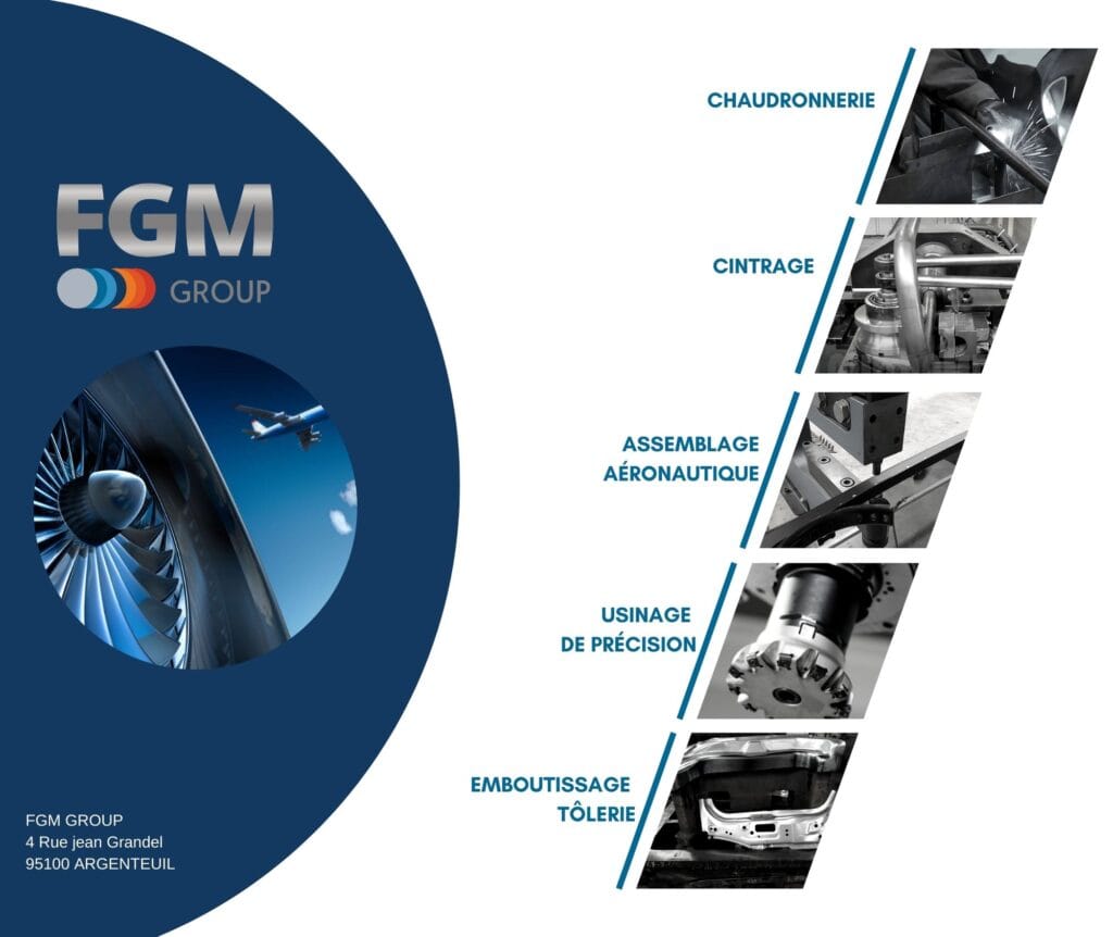 FGM Group – Usinage, chaudronnerie et tôlerie fine industrielle